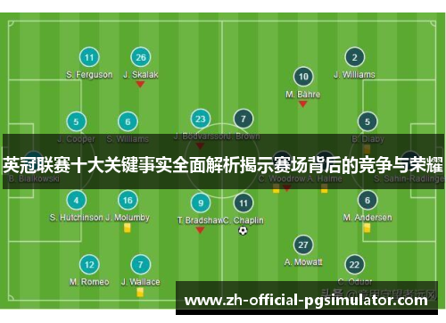 英冠联赛十大关键事实全面解析揭示赛场背后的竞争与荣耀